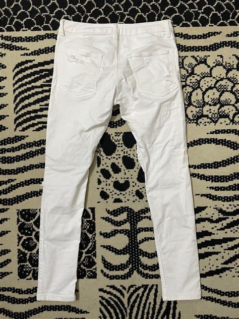 Topman Ripped Jeans Nle Choppa Mens Fashion Bottoms Jeans On