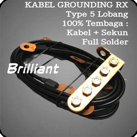 Jual Kabel Ground Grounding Universal Kabel Full Tembaga Kabel