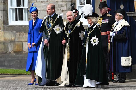 The Prince And Princess Of Wales Join King Charles And Queen Camilla At