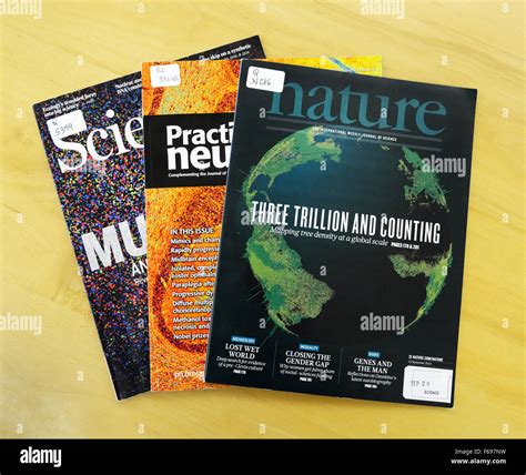 Science journals, periodicals, hi-res stock photography and images - Alamy