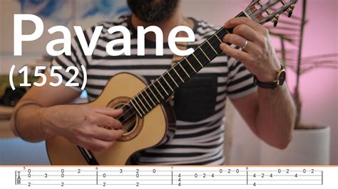 Pavane Guillaume Morlaye 1552 Ukulele Fingerstyle Tab Grade 3