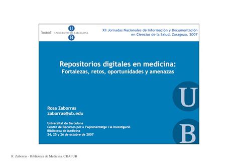 Pdf Repositorios Digitalesen Medicina E Liseprints Rclis Org