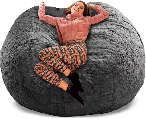 Amazon Helyhoob Bean Bag Chair Cover Cover Only No Filler Ft