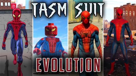 Evolution Of The Amazing Spider Man Suit In Spider Man Games Youtube