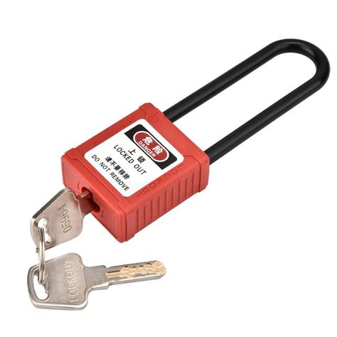 Industrial Safety Padlock Long Insulated Beam Lock Grandado