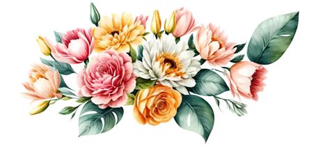 Borda Floral Em Aquarela Com Flores Rosa E Detalhes Dourados Png