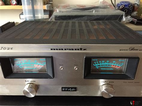 Vintage Power Amplifier Marantz Model Dc Photo Canuck