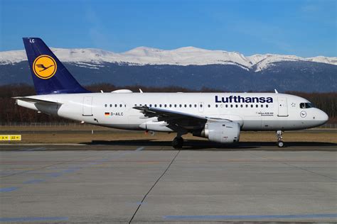 Airbus A319 114 Lufthansa D AILC GVA January 16 2019 Flickr