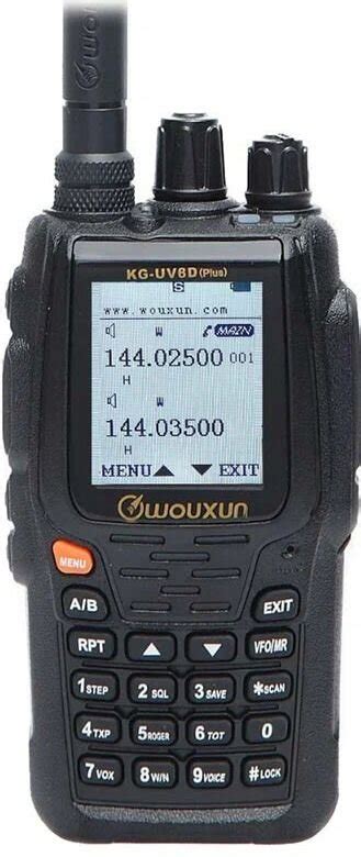 РАДИОСТАНЦИЯ WOUXUN KG UV8D-Plus Портативная рация ретранслятор с дисплеем