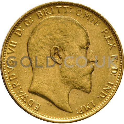 Buy A 1910 Edward VII Sovereign M From Gold Co Uk From 503 10