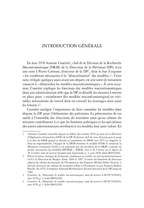 Les Pratiques de modélisation macroéconomique en France entre 1950 et