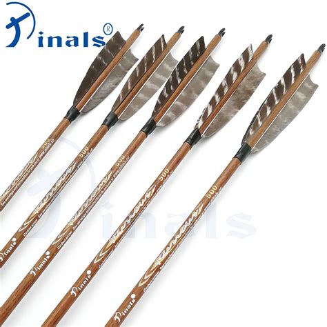 Pinals Archery Carbon Arrows Spine Id Mm Wood Skin Turkey