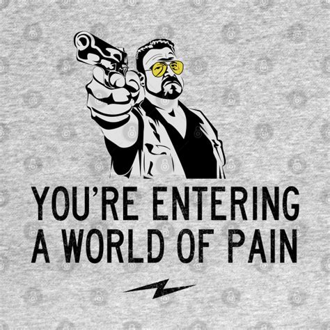 Youre Entering A World Of Pain Bowling T Shirt Teepublic