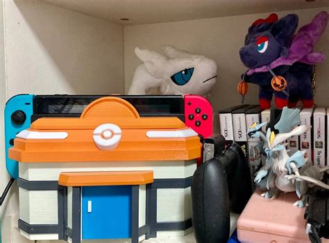 Random Fan Turns Their Switch Dock Into A Sinnoh Region Pokémon Center