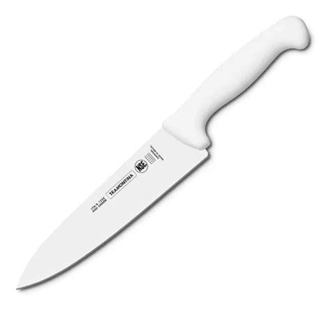 Cuchillo Para Carne Profesional Master Tramontina Color Blanco