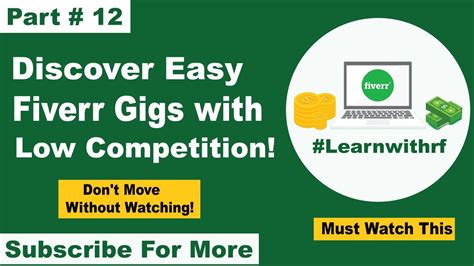 The Funniest Low Competition Fiverr Gigs Earn From Fiverr Easy Skill