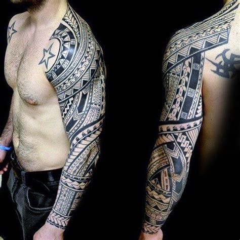 Tribal Tattoos For Men Arms Sleeve