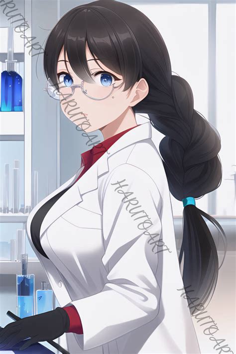 Sexy Lab Scientist By Harutoart On Deviantart