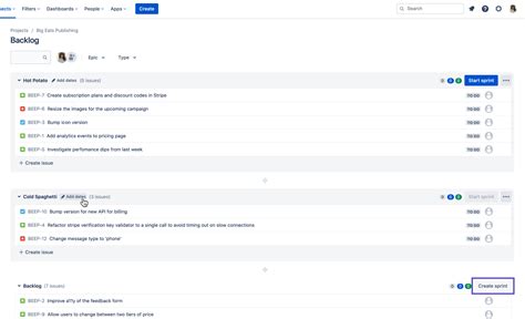 Enable Sprints Jira Cloud Atlassian Support