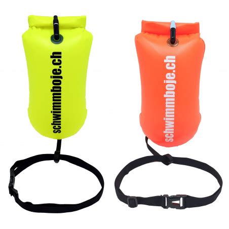 Schwimmboje S Mit 14L Transportfach Farbe Orange