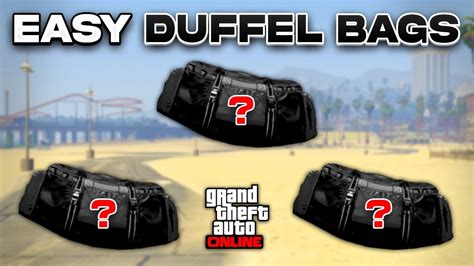 Easiest Duffel Bags To Save On ANY OUTFIT In GTA Online Updated