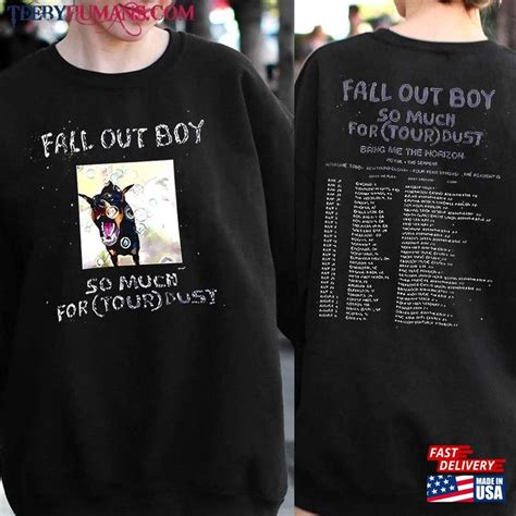 Fall Out Boy Tour 2023 Tshirt Falloutboy Bring Me The Horizon Shirt Hoodie Sweatshirt Teebyhumans