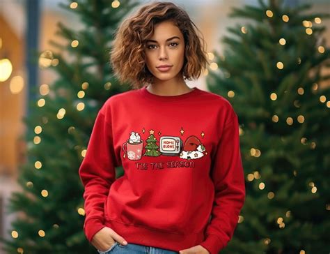 Tis The Season Sweatshirt Christmas Tis The Season Sweatshirt Merry