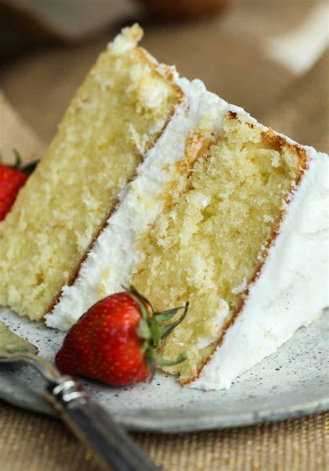 Recipe Of Moist And Fluffy Vanilla Cake Recipe