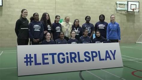 Fa Hosts The Let Girls Play Biggest Ever Football Session The Courier