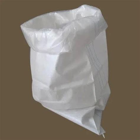 White 30 Kg Plain Pp Woven Bags For Packaging At Rs 130kg In Surat