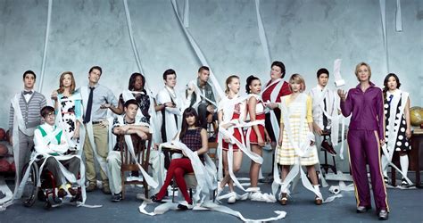 Glee Fotos Dot Jones Jane Lynch Heather Morris Harry Shum Jr