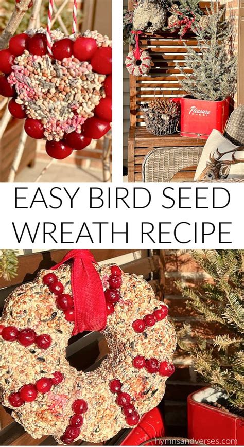 Bird Seed Wreath Recipe Artofit