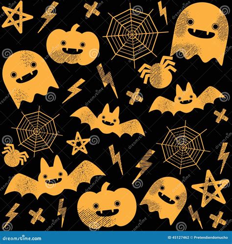 Modelo De Halloween Ilustraci N Del Vector Ilustraci N De Octubre