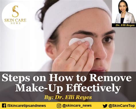 Steps On How To Remove Your Make Up Effectively