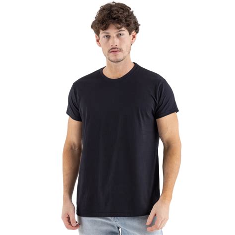 Camiseta Masculina Lisa Premium Algod O Shopee Brasil