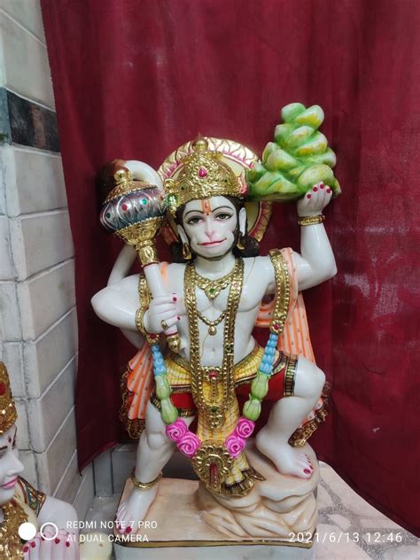 Multicolor Marble Punchmukhi Marble Statue At Rs In Jaipur Id