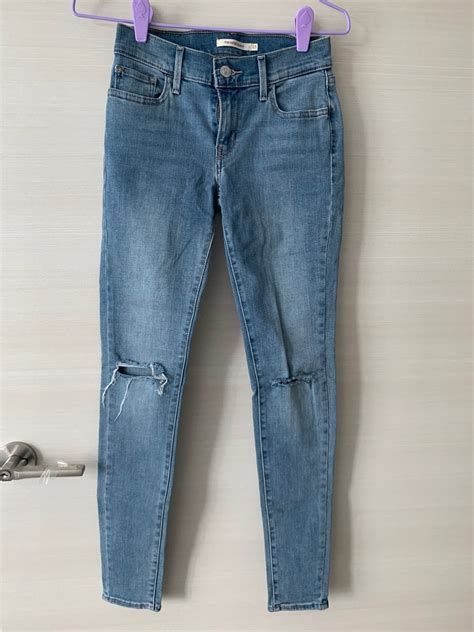 Levis 710 Super Skinny Women S Fashion Bottoms Jeans Leggings On