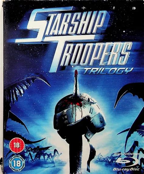 STARSHIP TROOPERS TRILOGY Blu Ray RARE 2 Hero Of Federation 3