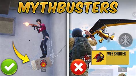 Top 10 MythBusters PUBG MOBILE BGMI Tips And Tricks 1 8 Update