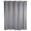 Polyester Shower Curtain Flex Grey Victorian Plumbing