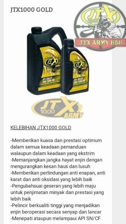 Minyak Hitam Terbaik Dunia Jenama Minyak Hitam Kereta Terbaik Di