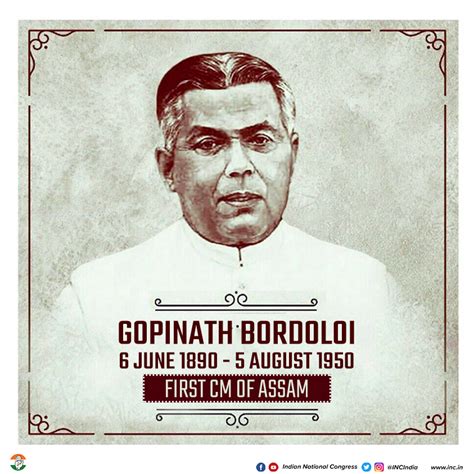 Today, on his death anniversary, we pay tribute to Bharat Ratna awardee ...