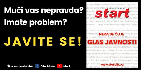 Start za Glas javnosti: Nije sve do novinara, nešto je i do VAS