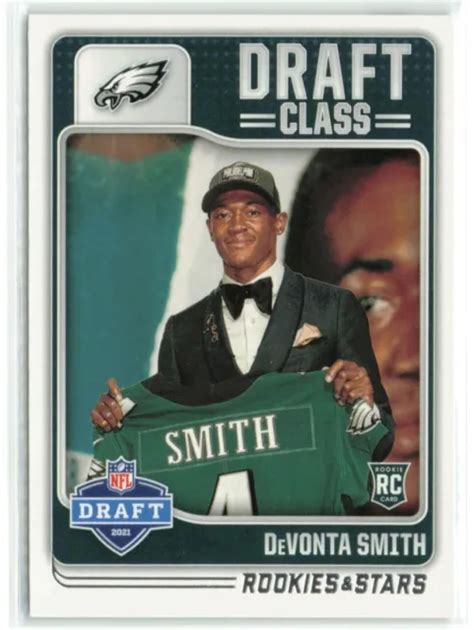 Devonta Smith Rc Panini Rookies Stars Draft Class Philadelphia