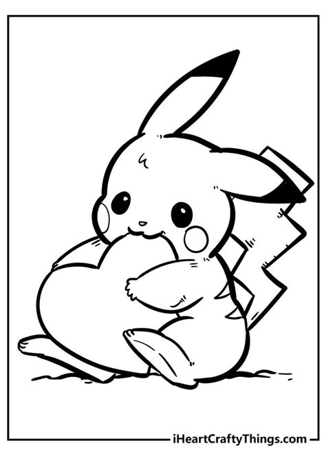 Pikachu Coloring Pages Pikachu Coloring Page Pokemon Coloring