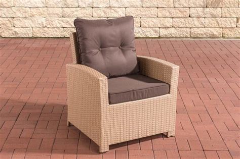 Clp Poly Rotan Wicker Tuinstoel Salon Fisolo Aluminium Frame