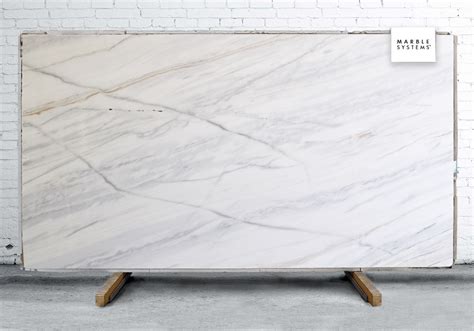 Bianco Lasa Vena Polished Marble Slab Random Marble Systems Marble