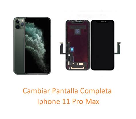 Reparar Y Cambiar Pantalla Completa Iphone Pro Max Protector No