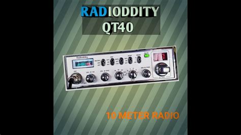 The Radioddity QT40 YouTube