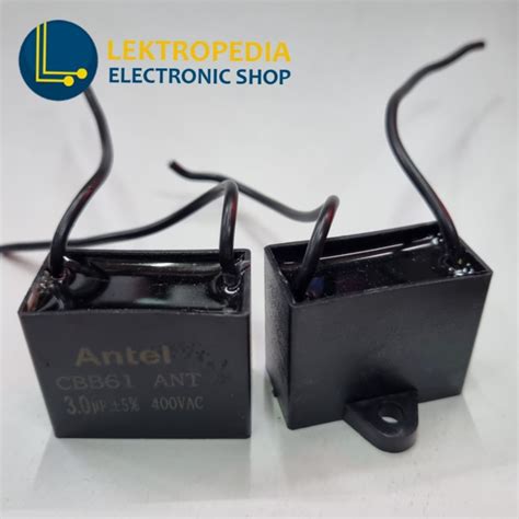 Jual Kapasitor Uf Antel V V Kotak Kipas Fan Uf Mikro Capacitor